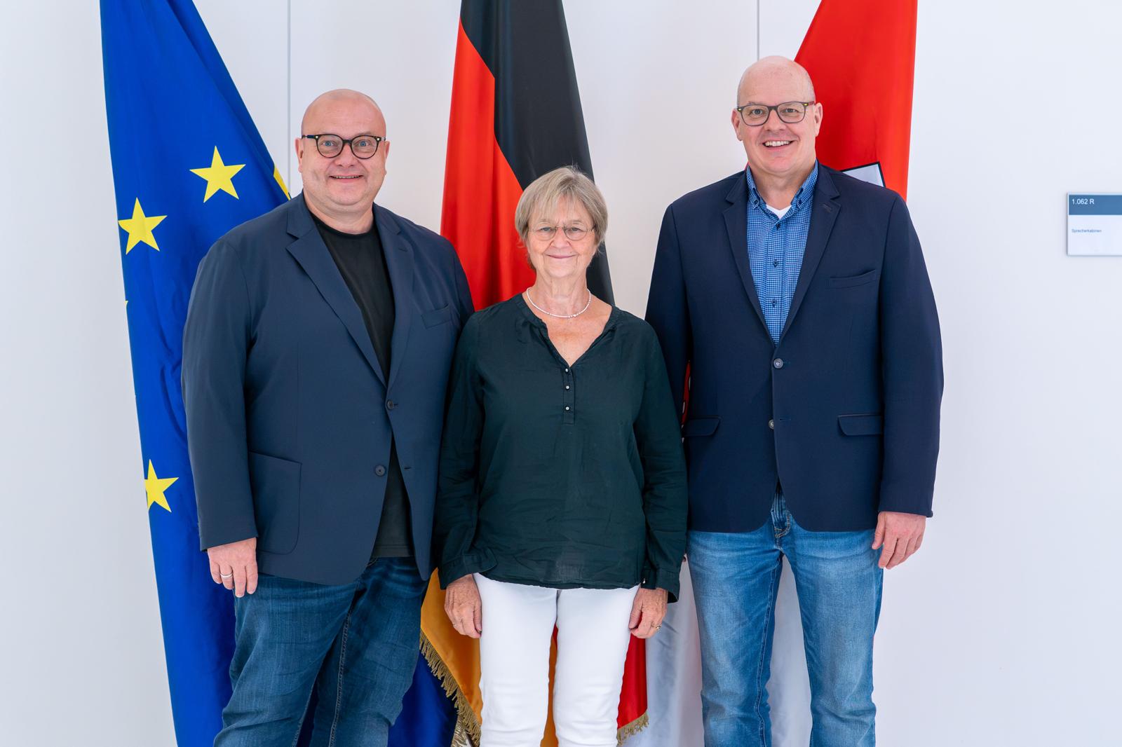 Danny Eichelbaum (CDU, Parlamentarischer Geschäftsführer) nimmt sich Zeit für unsere Anliegen